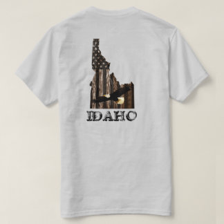 ÖRN BURNT WOOD - IDAHO PATRIOT BLK T SHIRT
