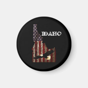 ÖRN BURNT WOOD - IDAHO PATRIOT CLR MAGNET