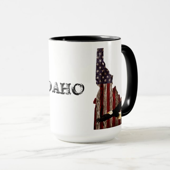 ÖRN BURNT WOOD - IDAHO PATRIOT CLR MUGG (Framsida höger)