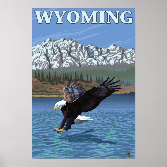 Örn Diving - Wyoming Poster (Framsidan)