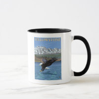 Örn Diving - Yellowstone National Park