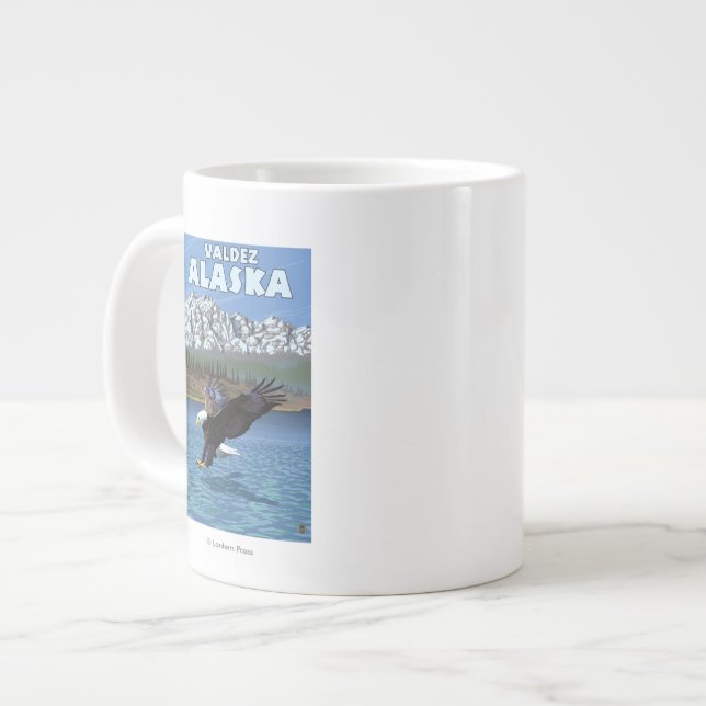 Örn Dyving - Valdez, Alaska Jumbo Mugg (Framsida vänster)