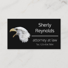 Örn elegant anpassade visitkort