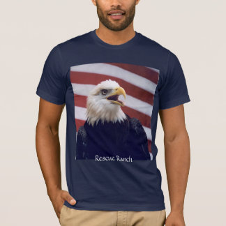 Örn & flagga tee shirt