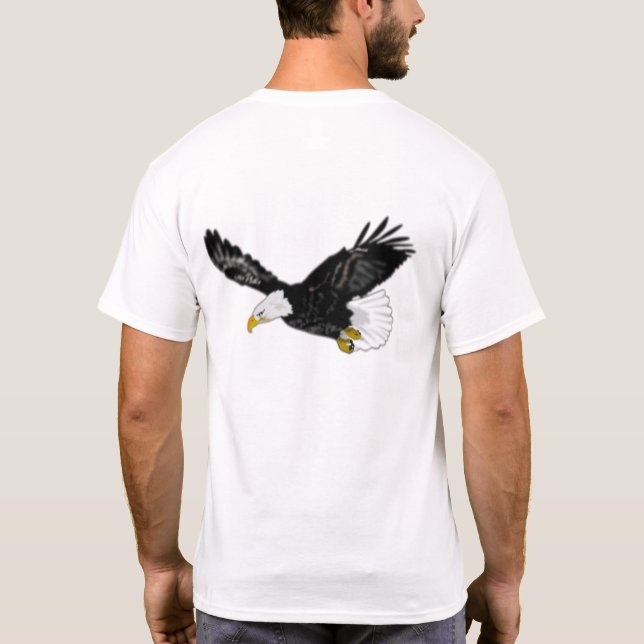 Örn Flygande T-Shirt (Baksida)