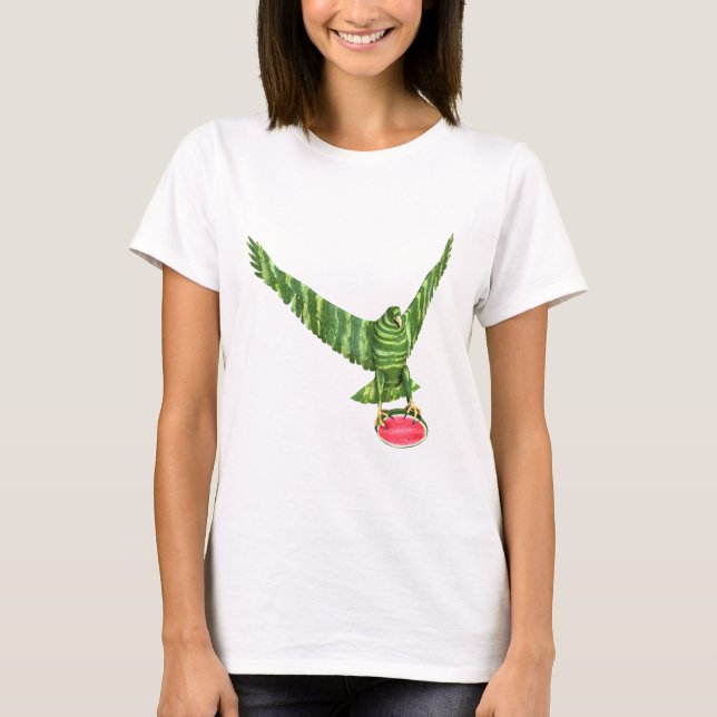 Örn för medborgarevattenmelondag tee shirt (Framsida)