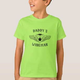 Örn för papporWingmanstrejka och vingarflickor T Shirt