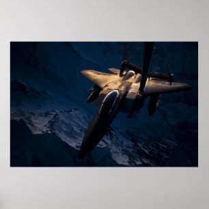 Örn för strejka F-15 Poster