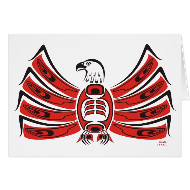 Örn Hälsningskort (Framsidan Horizontal)