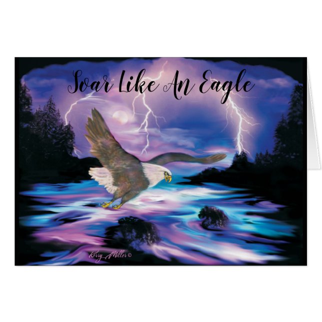 Örn Hälsningskort (Framsidan Horizontal)