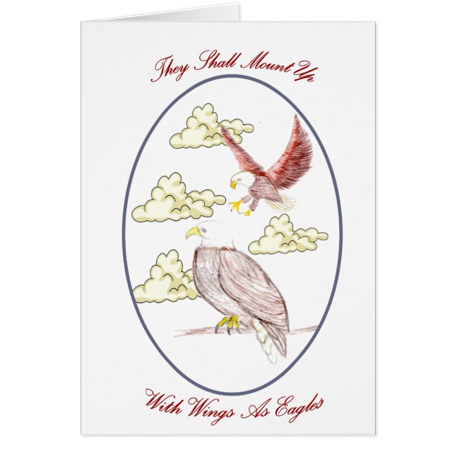 Örn Hälsningskort (Framsidan)