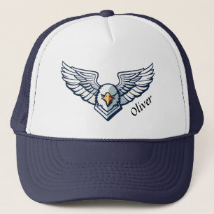 Örn Huvud och Vingar Emblem Keps