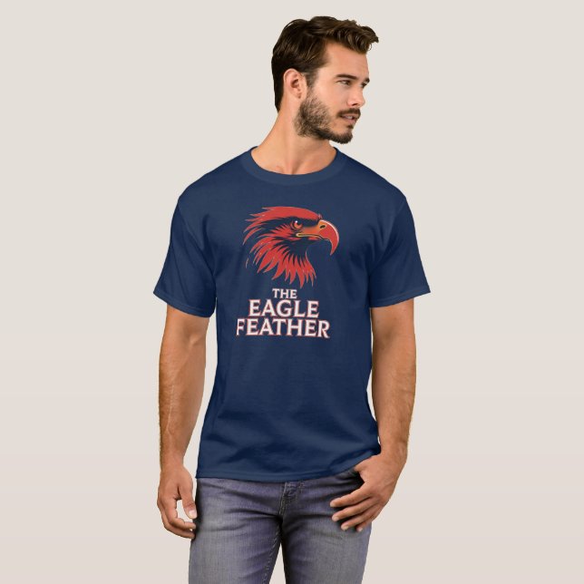 Örn Huvud T Shirt (Hel framsida)