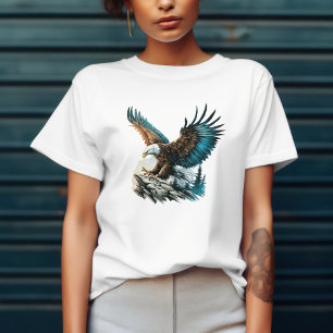 Örn i akvarell t shirt