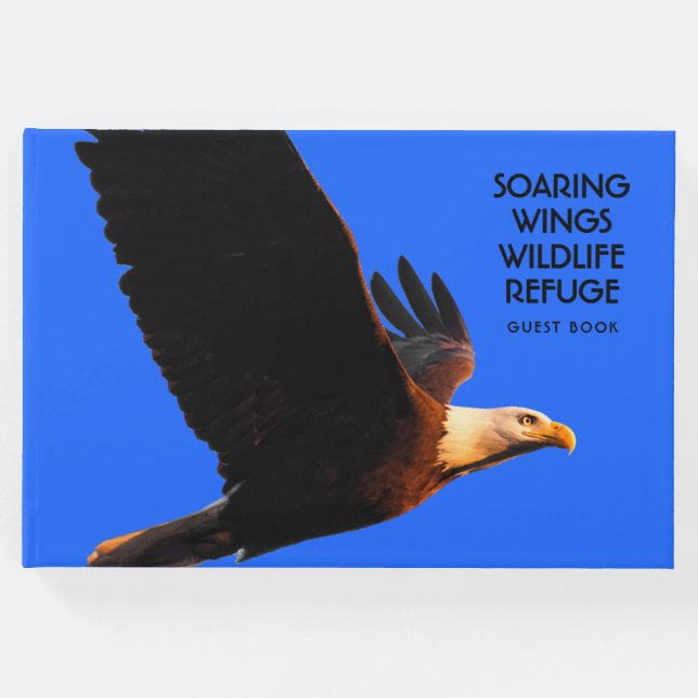Örn i Flight Wildlife Nature Gästböcker (Framsida)