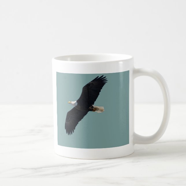 örn i flyg kaffemugg (Höger)