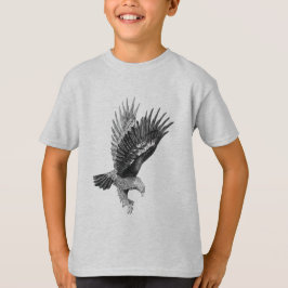 Örn i ljus t shirt
