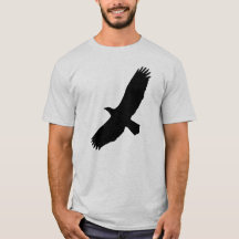 Örn i Silhouette Black Graphic