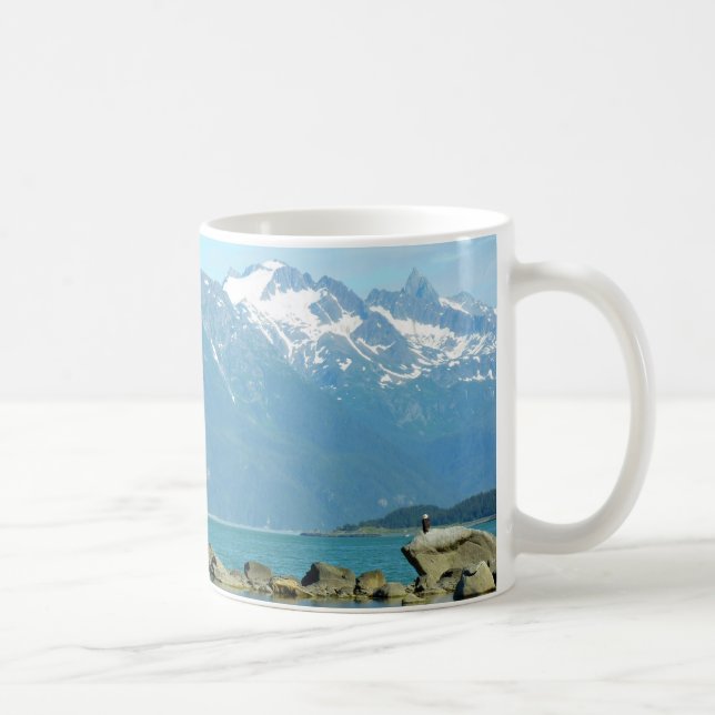Örn i Skagway Alaska Kaffemugg (Höger)