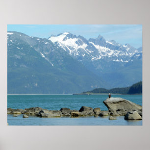 Örn i Skagway Alaska Poster