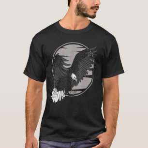Örn Imprint North American Patriotic Bird R T Shirt