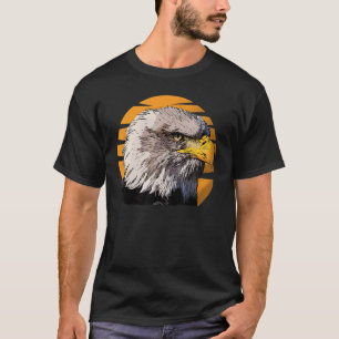Örn Imprint North American Patriotic Bird R T Shirt
