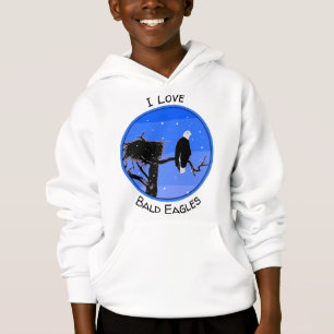 Örn in Winter - Original Wildlife Art T Shirt