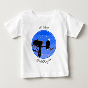 Örn in Winter - Original Wildlife Art T Shirt