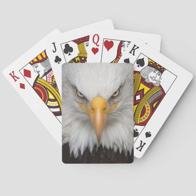 Örn klocka spel kort (Baksidan)