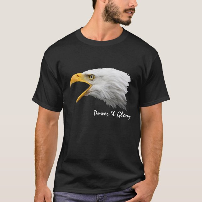Örn. Kraft och ära T Shirt (Framsida)