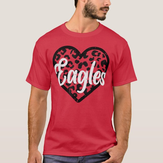 Örn Kvinnor Flickor een vänner T Shirt (Framsida)