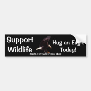ÖRN Landing Wildlife Support Bumper-etikett Bildekal