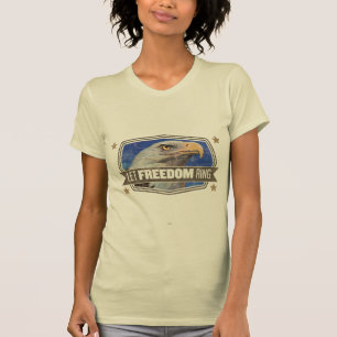 Örn-Låt frihetsringen T-shirt