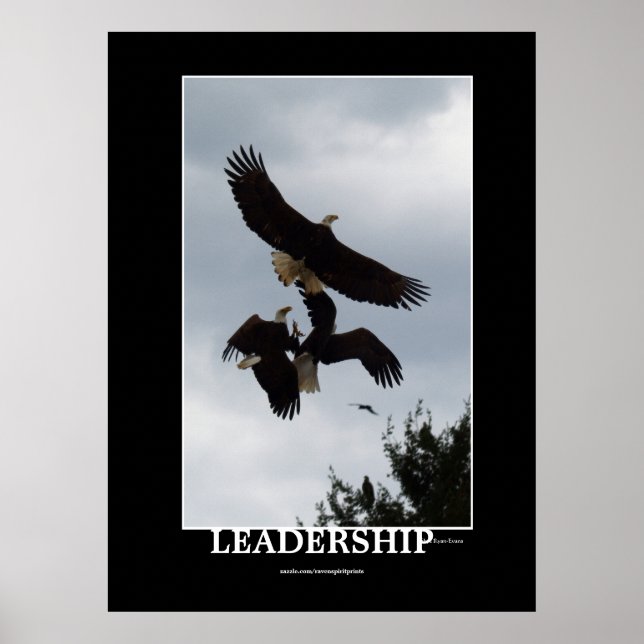 ÖRN LEADERSHIP Motivering Photo Print Poster (Framsidan)