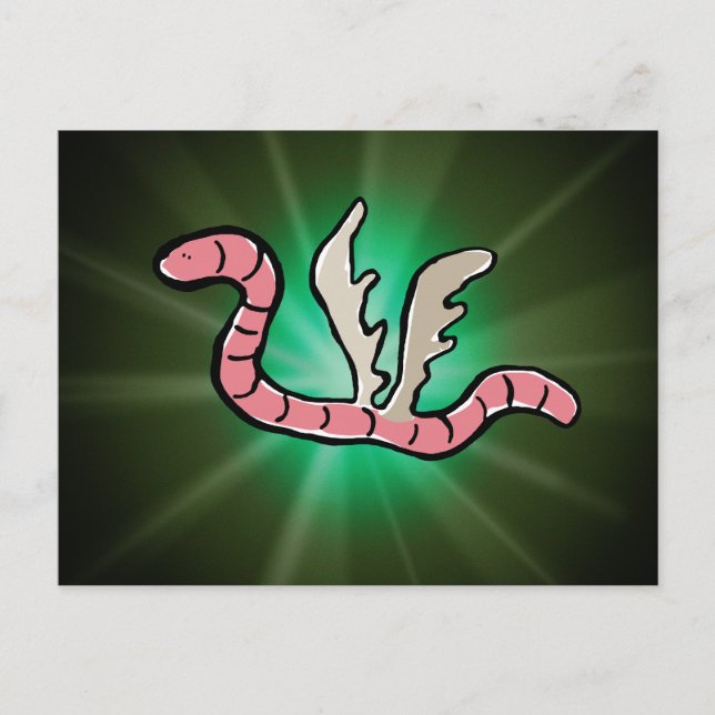 örn mask vykort (Framsida)