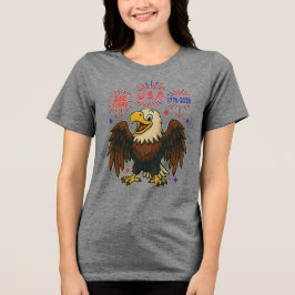 Örn med Fireworks- USA 250 Years 1776-2026 T Shirt