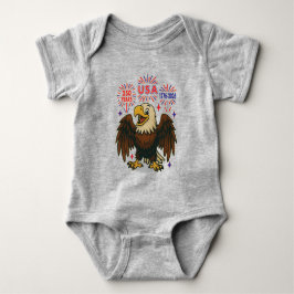 Örn med Fireworks- USA 250 Years 1776-2026 T Shirt