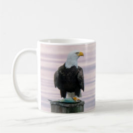Örn med fisk ombord - "Marge the Eagle" Kaffemugg