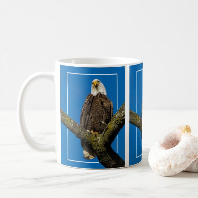 Örn med Gräns Kaffemugg (Med munk)