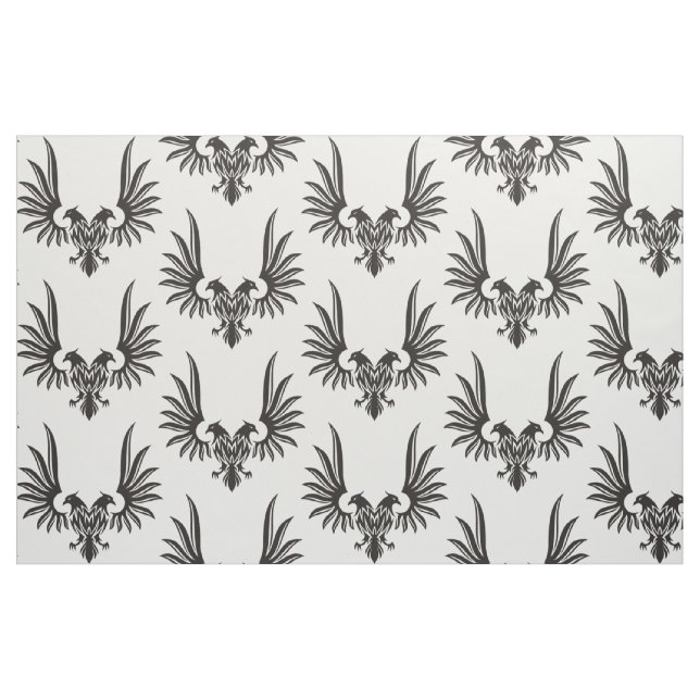 Örn med två huvuden tyg (Fat Quarter)