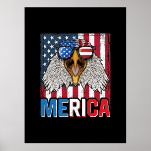 Örn Merica 4 juli Poster