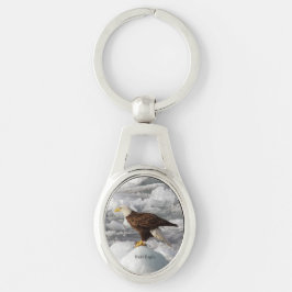Örn metall nyckelring