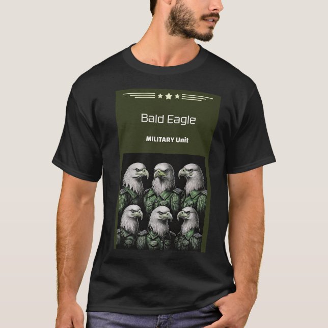 Örn militärenhet t shirt (Framsida)