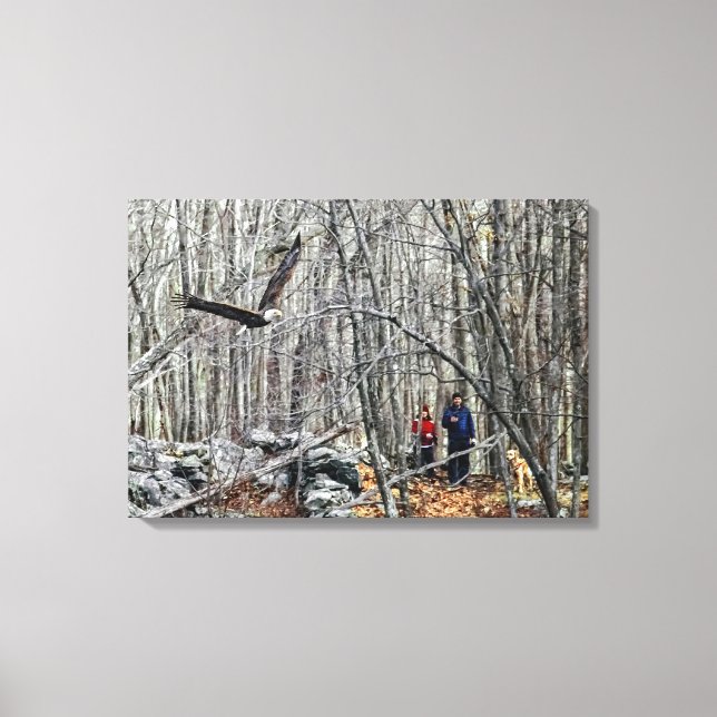 Örn-möte Canvastryck (Framsida)