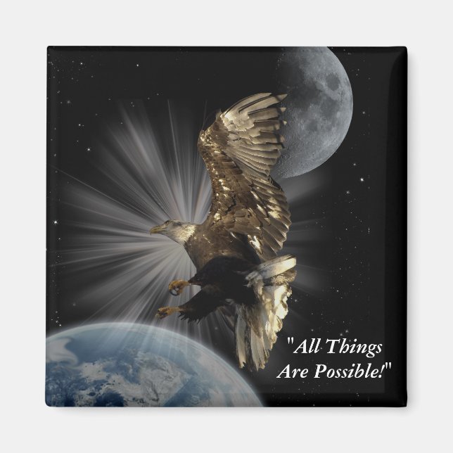 Örn Motivational Magnets Magnet (Framsidan)