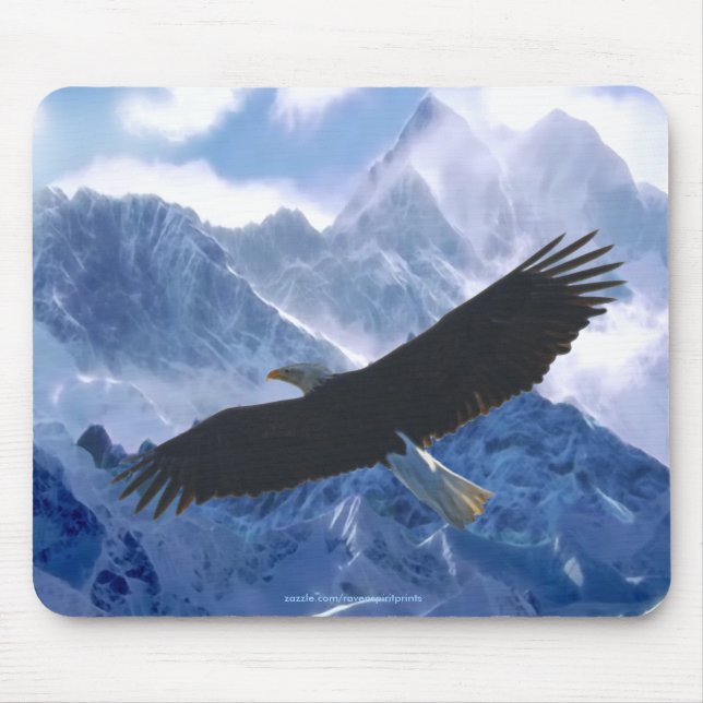 ÖRN & Mountains Wilderness Mousepad Musmatta (Framsidan)