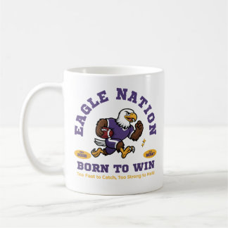 Örn Nation Football Maskot Design Kaffemugg