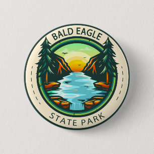 Örn nationalpark Pennsylvania Badge Knapp