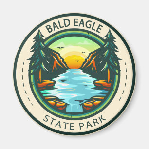 Örn nationalpark Pennsylvania Badge  Magnet