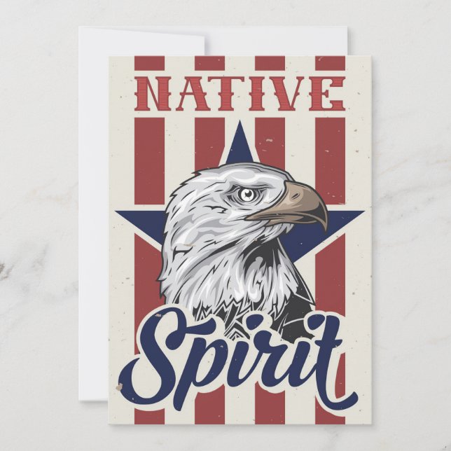 Örn Native Spirit Spara Datumet (Framsida)